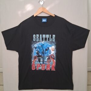 Seattle Kraken Graphic T-Shirt : Size XL : Black